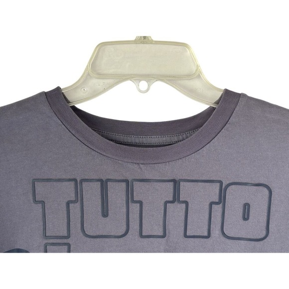 Disney Mickey Mouse Tutto Bene‎ Graphic T-Shirt Gray Short Sleeve Crewneck Tee - Picture 10 of 16